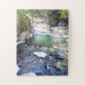 Warren Falls Vermont Puzzle (Vertikal)