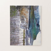 Warren Falls Vermont. Puzzle (Vertikal)