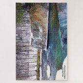 Warren Falls Vermont. Puzzle (Vertikal)