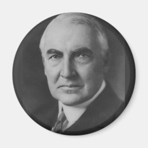Warren G. Harding 29. Präsident Magnet