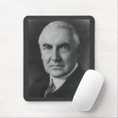 Warren G. Harding 29. Präsident Mousepad (Mit Mouse)