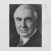 Warren G. Harding 29. Präsident Postkarte (Vorderseite)