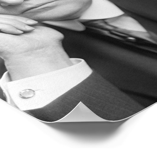 Warren G. Harding Poster (Ecke)