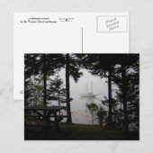 Warren Island Postcard - 1 Postkarte (Vorne/Hinten)