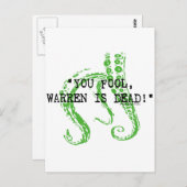 Warren ist tot H. P. Lovecraft Postkarte (Vorne/Hinten)
