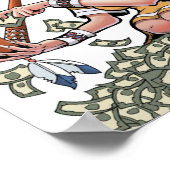 Warren Karikatur Poster (Ecke)