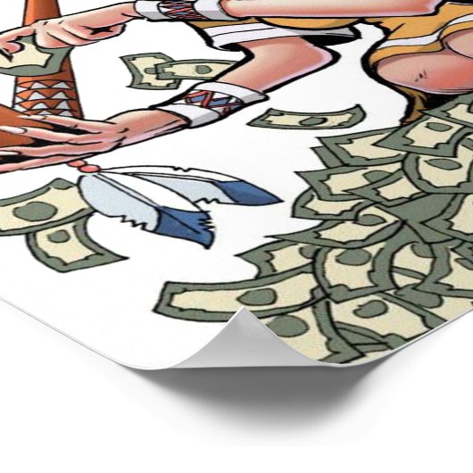 Warren Karikatur Poster (Ecke)