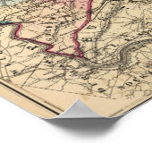 Warren Landkreis, NJ Poster (Ecke)