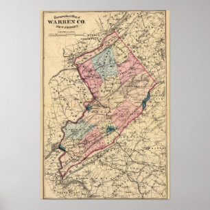 Warren Landkreis, NJ Poster
