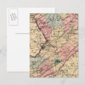 Warren Landkreis, NJ Postkarte (Vorne/Hinten)