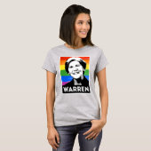 Warren LGBT Flag T-Shirt (Vorne ganz)
