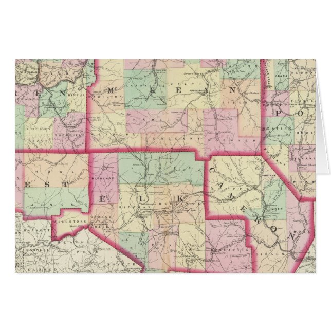 Warren, McKean, Potter, Forest (Vorderseite (Horizontal))