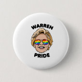 Warren-Pride Button (Vorderseite)