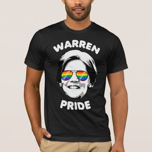 Warren-Pride-Sonnenbrille T-Shirt (Vorderseite)