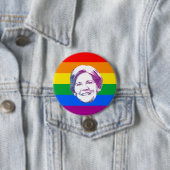 Warren-Regenbogenstreifen Button (Beispiel)