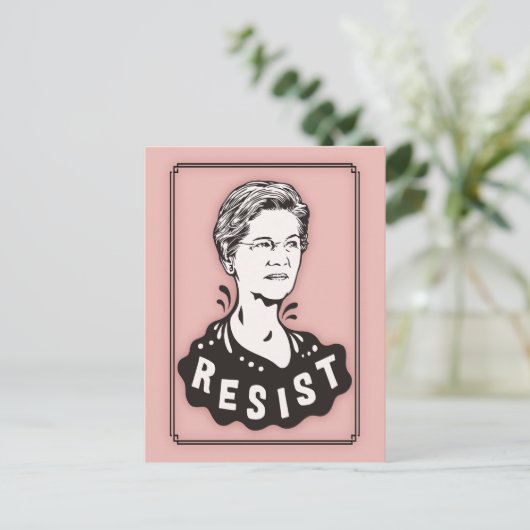 Warren-Resist -517 Postkarte (Stehend Vorderseite)