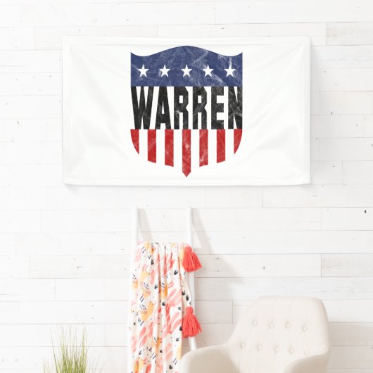 WARREN US Flagge Banner (Insitu)