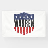 WARREN US Flagge Banner (Horizontal)