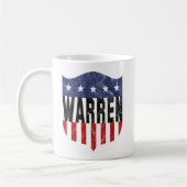 WARREN US Flagge Kaffeetasse (Links)