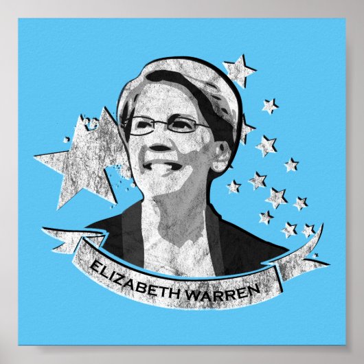 WARREN US Flagge Poster (Vorne)