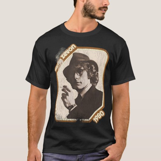 Warren Zevon 1980 T-Shirt (Vorderseite)