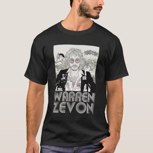 WARREN ZEVON 3 T-Shirt (Vorderseite)