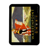 Warrenpint und die Berge von Mourne Magnet (Vertikal)