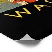 Warrenpint und die Berge von Mourne Poster (Ecke)