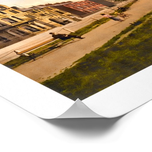 Warrenpoint, Landkreis Down, Irland Poster (Ecke)