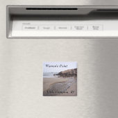 Warren's Point Beach, Little Compton, RI Bluffs Magnet (In Situ (Geschirrspüler))