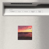 Warrens Point Beach Sunset, Little Compton, RI Magnet (In Situ (Geschirrspüler))