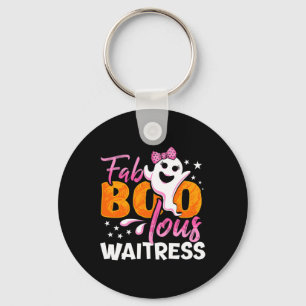 Warress Halloween Womens Fab Boo Lous Schlüsselanhänger