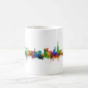 Warrington England Skyline Kaffeetasse