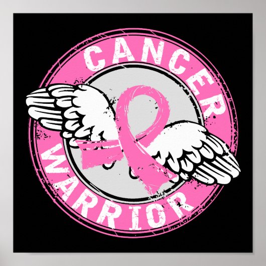 Warrior 14C Breast Cancer Poster (Vorne)