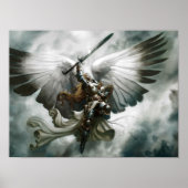 Warrior Angel Fantasy Art Poster (Vorne)