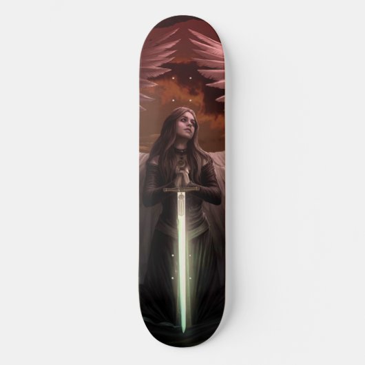 Warrior Angel Skateboard Deck (Vorderseite)