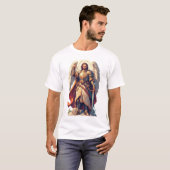 Warrior Archangel Michael Men's Tee Shirt (Vorne ganz)