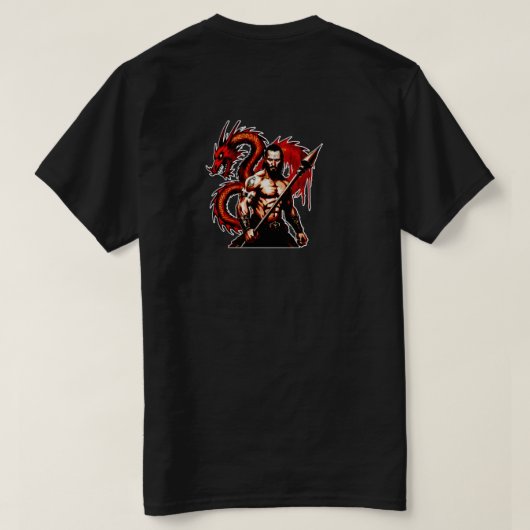 Warrior Art T-Shirt (Design Rückseite)