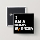 Warrior/Block/I Am...CRPS Button (Vorne & Hinten)