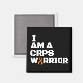 Warrior/Block/I Am...CRPS Magnet (Vorderseite/Rückseite)