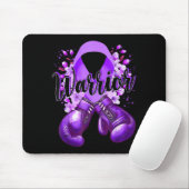 Warrior Boxhandschuhe Lila Band Lupus Mousepad (Mit Mouse)