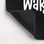 Warrior BRCA Brustkrebs-Bewusstsein Vorhersagemase Mousepad (Ecke)