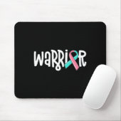 Warrior BRCA Brustkrebs-Bewusstsein Vorhersagemase Mousepad (Mit Mouse)