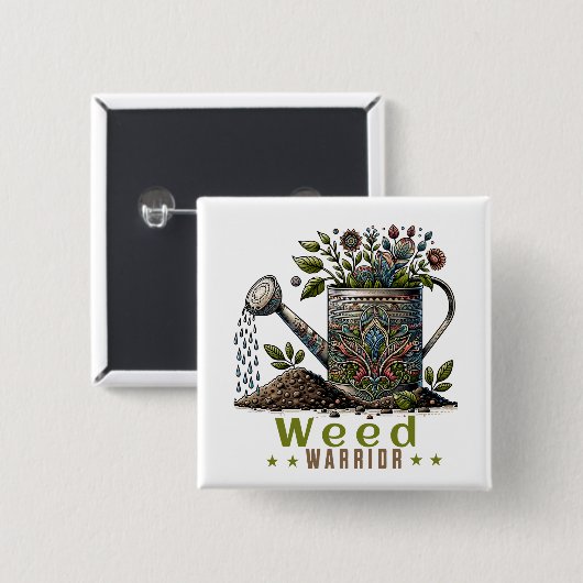 Warrior Button (Vorne & Hinten)