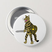 Warrior Cat Button (Vorne & Hinten)