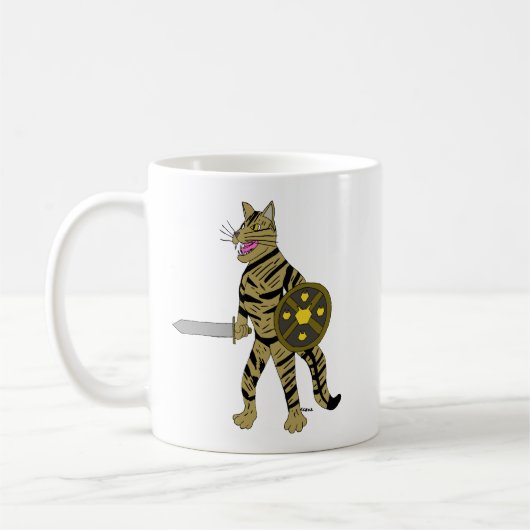 Warrior Cat Kaffeetasse (Links)