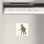 Warrior Cat Magnet (In Situ (Geschirrspüler))