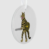 Warrior Cat Ornament (Vorderseite)