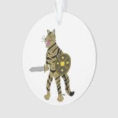 Warrior Cat Ornament (Vorderseite)