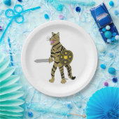 Warrior Cat Pappteller (Party)